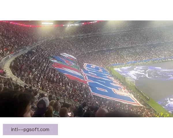 多特蒙德球迷欧冠半决赛前亮相震撼全欧的巨型黄黑TIFO展示